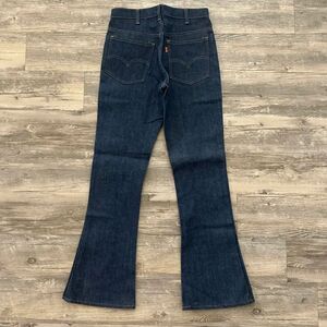 Vintage 70s Levi's 646 Flared Bell Bottom Denim Jeans Size 30X32